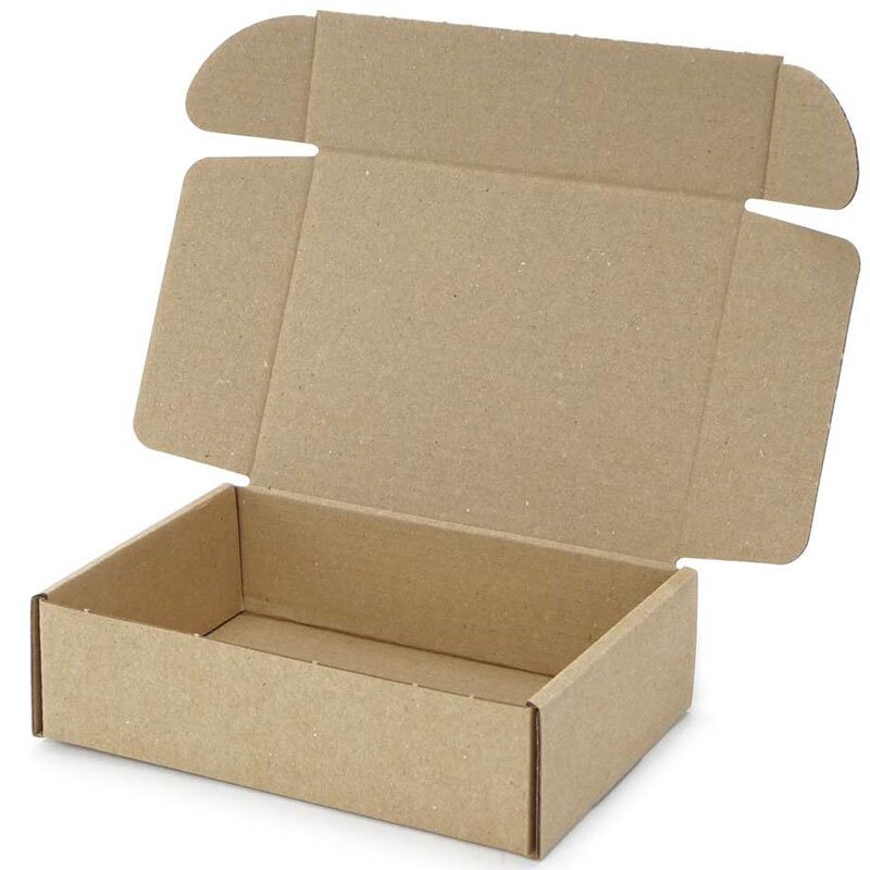 Maxibriefe braun bedruckbar 155x115x45 mm