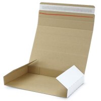 Maxibriefe weiß bedruckbar 250x175x30 mm