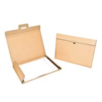 Großbriefkartons braun bedruckbar 340x240x14 mm
