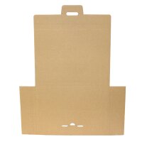Großbriefkartons braun bedruckbar 340x240x14 mm