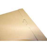 Großbriefkartons braun bedruckbar 340x240x14 mm