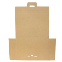 Großbriefkartons braun bedruckbar 243x193x14 mm