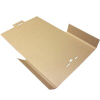 Großbriefkartons braun bedruckbar 243x193x14 mm