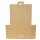 Großbriefkartons braun bedruckbar 243x193x14 mm