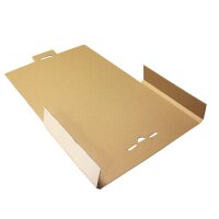 Großbriefkartons weiß bedruckbar 340x240x14 mm