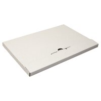 Large letter boxes white printable 340x240x14 mm