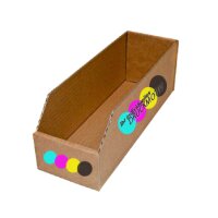 Regalkartons bedruckbar 386x145x99 mm