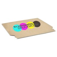 Versandtaschen mit Querbefüllung bedruckbar 360x250x-30 mm