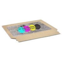 Versandtaschen mit Querbefüllung bedruckbar 360x250x-30 mm
