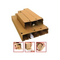 Versandhülsen bedruckbar 510x105x105 mm