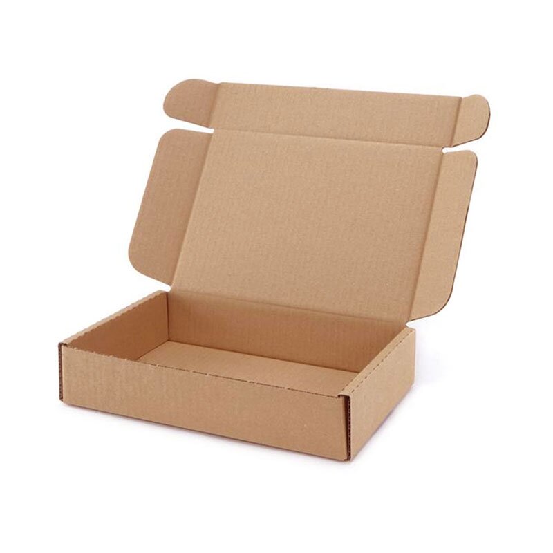 Folding boxes brown printable 240x170x50 mm