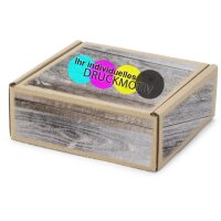 Faltschachteln braun bedruckbar 530x120x10 mm