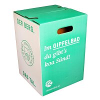 1-teiliger Papphocker weiß STANDARDDRUCK | ab 440 Stk | 1c-Druck