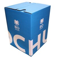 1-teiliger Papphocker weiß STANDARDDRUCK | ab 440 Stk | 1c-Druck