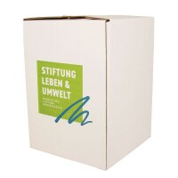 1-teiliger Papphocker weiß STANDARDDRUCK | ab 440 Stk | 2c-Druck