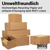 Single-wall folding boxes 320x260x175 mm