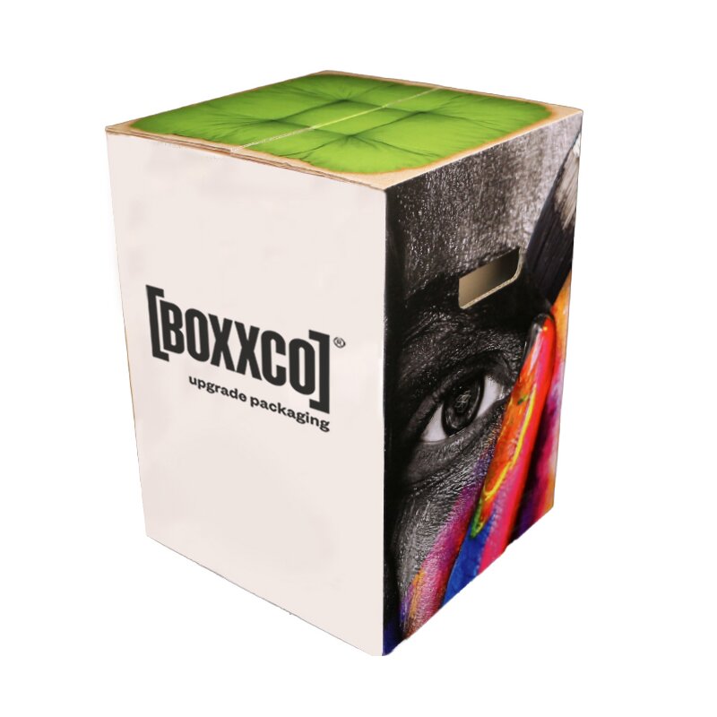 mehrteiliger Papphocker DIGITALDRUCK | bis 500 Stk