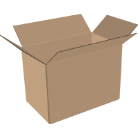 1-wall folding cartons 700x400x400 mm