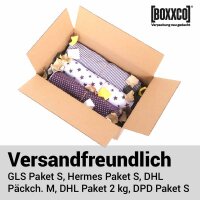 Single wall boxes 292x192x138 mm