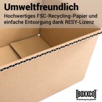 Single wall boxes 292x192x138 mm