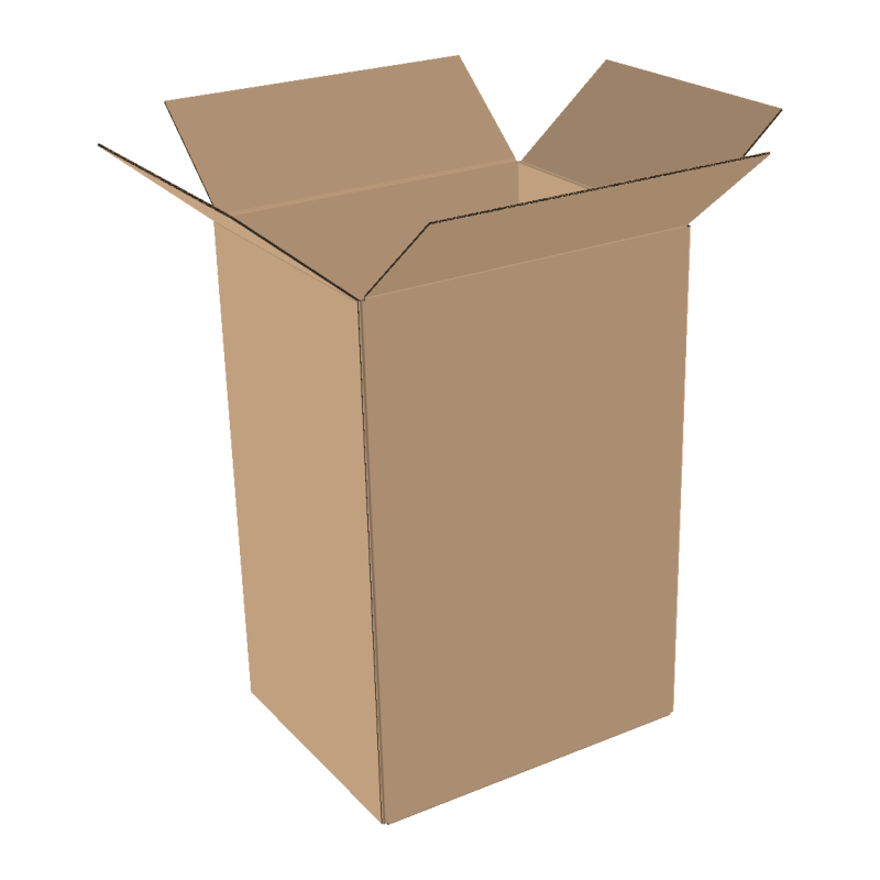 2-wall folding cartons 300x200x450 mm