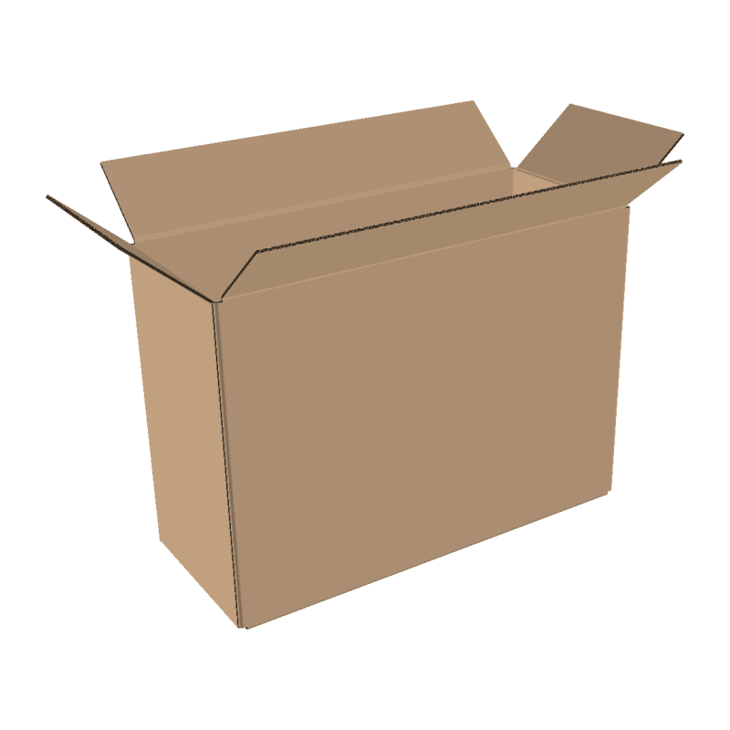 2-wall folding cartons 350x100x200 mm