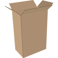 2-wall folding cartons 400x200x600 mm