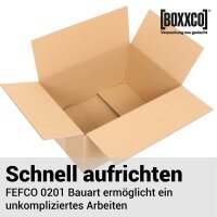 1-wellige Faltkartons 330x235x160 mm