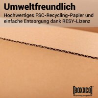 1-wellige Faltkartons 330x235x160 mm