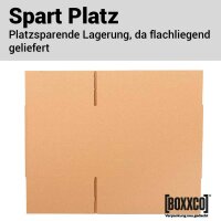 1-wellige Faltkartons 350x250x100 mm