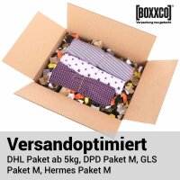 1-wellige Faltkartons 360x260x100-300 mm