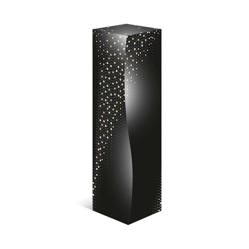 Bottle folding boxes sculpture Pearls