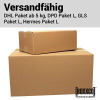 Single wall boxes 520x330x200-400 mm