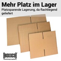 Single wall boxes 520x330x200-400 mm