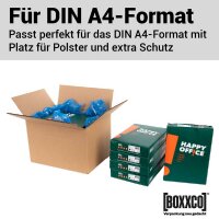 2-wellige Faltkartons 400x300x200 mm