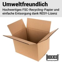 2-wellige Faltkartons 400x300x200 mm