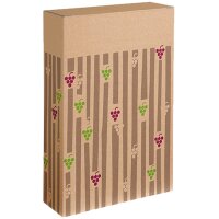 Flaschen-Faltschachteln Bodega klein | 1 Wein-/Sektflasche