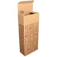 Flaschen-Faltschachteln Bodega klein | 1 Wein-/Sektflasche