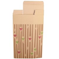 Flaschen-Faltschachteln Bodega mittel | 2 Weinflaschen