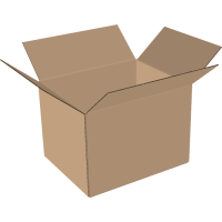 2-wall folding cartons 750x550x550 mm