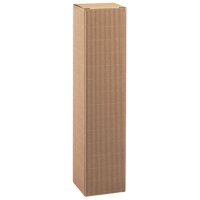 Flaschen-Faltschachteln Wellenstruktur Natur |...