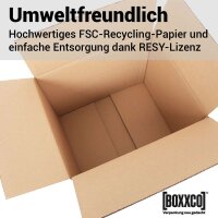 2-wellige Faltkartons 485x385x400 mm