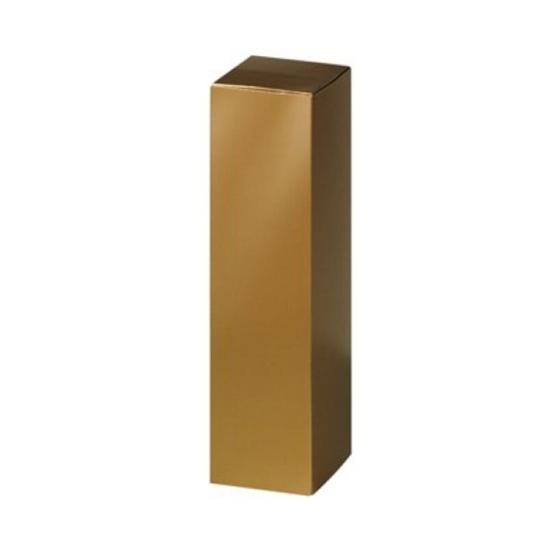 Flaschen-Faltschachteln Gold | 1 Magnumflasche | 110x110x420 mm