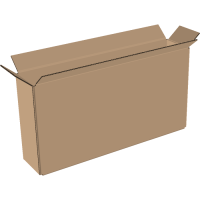 2-wall folding cartons 1000x200x400 mm