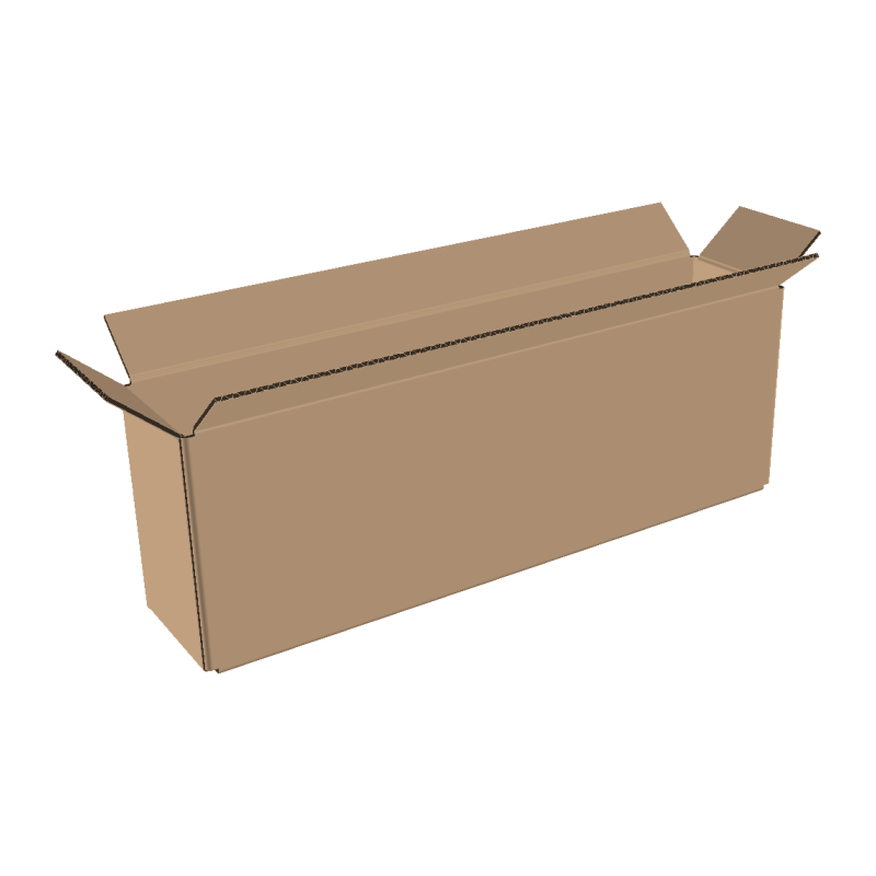 2-wall folding cartons 1100x200x100 mm