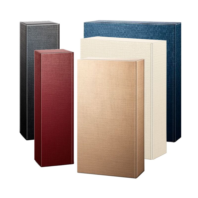 Präsentkartons Struktura VITA extra groß | Royal Metallic | 254 x 194 x 360 mm