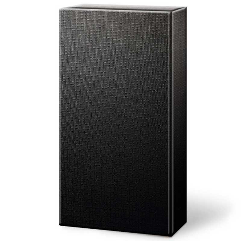 Präsentkartons Struktura VITA Schwarz | 2 Wein-/Sektflaschen | 192x93x360 mm