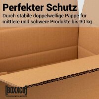 2-wellige Faltkartons 400x300x100-300 mm