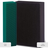 Präsentkartons Wellenstruktur mittel | Limette | 195 x 93 x 360 mm