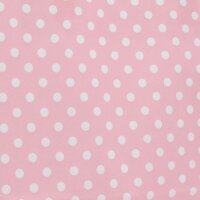 Paper carrier bags 180x80x220 mm|pink + white dots